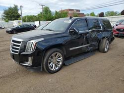 Salvage cars for sale from Copart New Britain, CT: 2020 Cadillac Escalade Premium Luxury