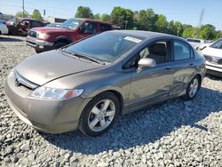 Salvage cars for sale from Copart Mebane, NC: 2007 Honda Civic EX