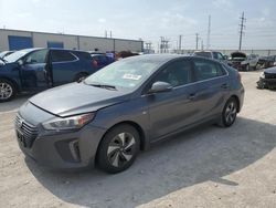 Salvage cars for sale at Haslet, TX auction: 2018 Hyundai Ioniq SEL