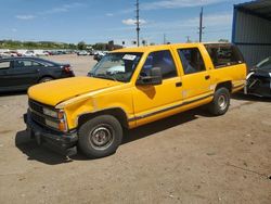 Salvage cars for sale at Colorado Springs, CO auction: 1992 Chevrolet Suburban C1500