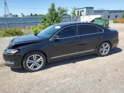 Volkswagen salvage cars for sale: 2015 Volkswagen Passat SEL