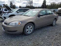Salvage cars for sale from Copart Graham, WA: 2007 Chevrolet Impala LT
