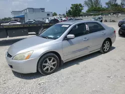 Salvage vehicles for parts for sale at auction: 2003 Honda Accord EX