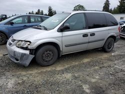 Salvage cars for sale from Copart Graham, WA: 2007 Dodge Caravan SE