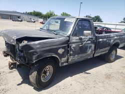 Salvage cars for sale at Sacramento, CA auction: 1991 Ford F150