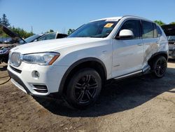 BMW x3 xdrive28i salvage cars for sale: 2017 BMW X3 XDRIVE28I