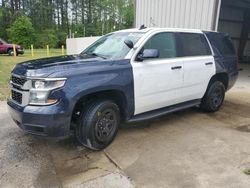 Salvage cars for sale from Copart Seaford, DE: 2018 Chevrolet Tahoe Police