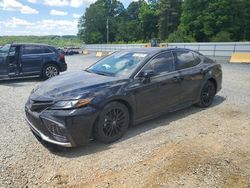 Salvage cars for sale at Concord, NC auction: 2022 Toyota Camry XSE