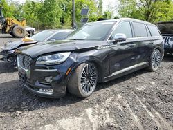 Lincoln salvage cars for sale: 2020 Lincoln Aviator Black Label