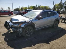 Subaru salvage cars for sale: 2021 Subaru Crosstrek Sport