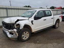 Salvage cars for sale at Shreveport, LA auction: 2021 Ford F150 Supercrew