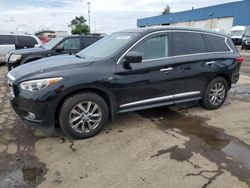 Salvage cars for sale from Copart Woodhaven, MI: 2015 Infiniti QX60