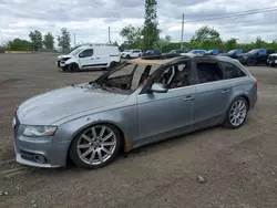 Salvage cars for sale from Copart Montreal Est, QC: 2009 Audi A4 2.0T Avant Quattro
