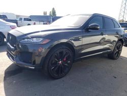 Salvage cars for sale at Hayward, CA auction: 2018 Jaguar F-PACE S