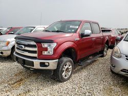 Salvage cars for sale from Copart New Braunfels, TX: 2017 Ford F150 Supercrew
