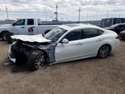 Salvage cars for sale at Greenwood, NE auction: 2017 Infiniti Q70 3.7
