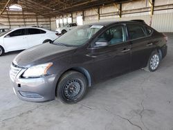 Salvage cars for sale from Copart Phoenix, AZ: 2015 Nissan Sentra S