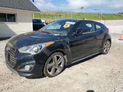 Salvage cars for sale at Northfield, OH auction: 2013 Hyundai Veloster Turbo