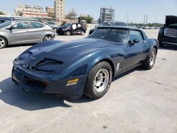 Salvage cars for sale at New Orleans, LA auction: 1981 Chevrolet Corvette