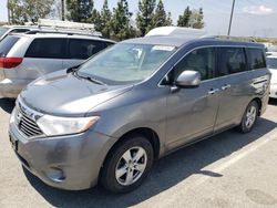 Salvage cars for sale at Rancho Cucamonga, CA auction: 2016 Nissan Quest S