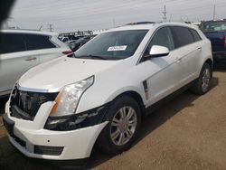 Salvage cars for sale at Elgin, IL auction: 2010 Cadillac SRX Luxury Collection