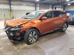 Salvage cars for sale at Chalfont, PA auction: 2021 Nissan Murano SL