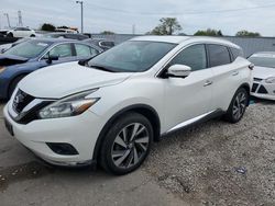 Salvage cars for sale at Franklin, WI auction: 2015 Nissan Murano S