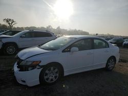 Salvage cars for sale at Des Moines, IA auction: 2009 Honda Civic LX
