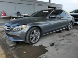 Salvage cars for sale from Copart West Palm Beach, FL: 2018 Mercedes-Benz C 350E