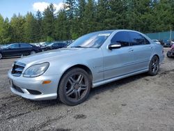 Salvage cars for sale from Copart Graham, WA: 2006 Mercedes-Benz S 65 AMG