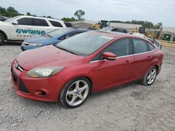 Ford Focus salvage cars for sale: 2012 Ford Focus Titanium