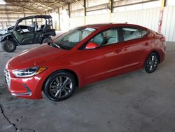 Salvage cars for sale at Phoenix, AZ auction: 2018 Hyundai Elantra SEL