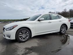 Salvage cars for sale from Copart Brookhaven, NY: 2016 Infiniti Q70 3.7