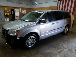 Salvage cars for sale at Kincheloe, MI auction: 2014 Chrysler Town & Country Touring L