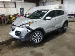 KIA Sportage ex salvage cars for sale: 2017 KIA Sportage EX