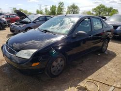 Salvage cars for sale from Copart Elgin, IL: 2007 Ford Focus ZX4