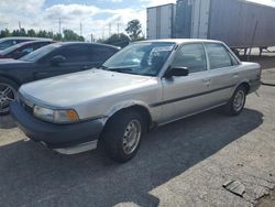 Toyota salvage cars for sale: 1990 Toyota Camry