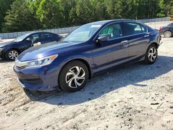 Salvage cars for sale at Gainesville, GA auction: 2017 Honda Accord LX
