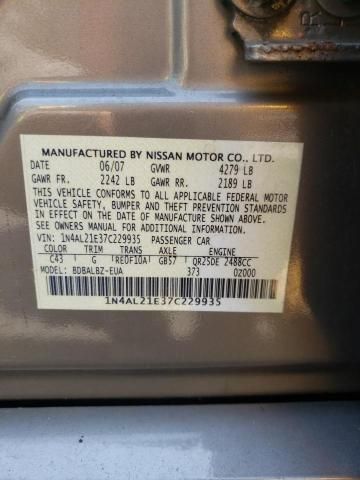 2007 Nissan Altima 2.5