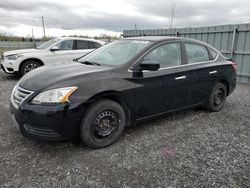 Salvage cars for sale from Copart Ontario Auction, ON: 2013 Nissan Sentra S
