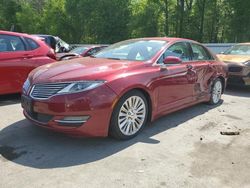 Salvage cars for sale from Copart Glassboro, NJ: 2016 Lincoln MKZ