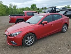 Salvage cars for sale at Columbia Station, OH auction: 2015 Mazda 3 Sport