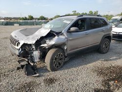 Salvage cars for sale at Riverview, FL auction: 2020 Jeep Cherokee Trailhawk