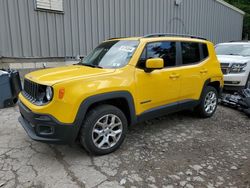 Salvage cars for sale at West Mifflin, PA auction: 2015 Jeep Renegade Latitude