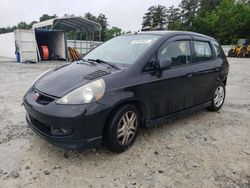 Honda fit salvage cars for sale: 2007 Honda FIT S