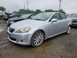 Salvage cars for sale from Copart Columbus, OH: 2010 Lexus IS 250