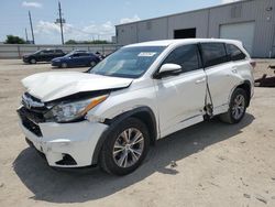 Salvage cars for sale at Jacksonville, FL auction: 2015 Toyota Highlander LE