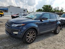 Salvage cars for sale from Copart Opa Locka, FL: 2013 Land Rover Range Rover Evoque Pure Plus