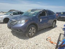 Salvage cars for sale at Temple, TX auction: 2013 Honda CR-V EX