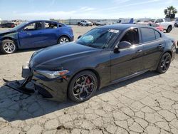 Salvage cars for sale at Martinez, CA auction: 2019 Alfa Romeo Giulia